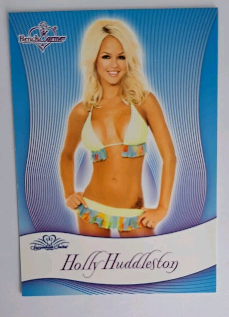 HOLLY HUDDLESTON -- 2010 Signature Series - BENCH WARMER - SEXY Trading Card #92