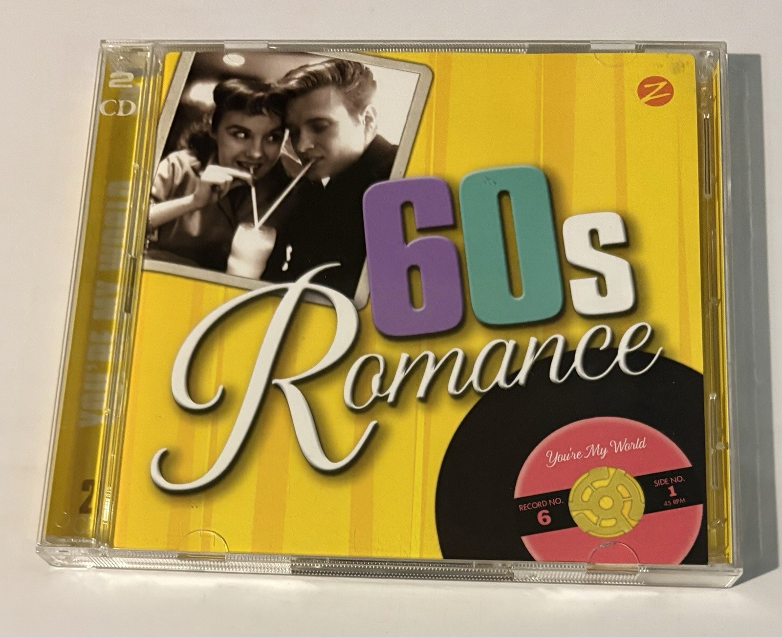 60’s Romance You’re My World 2CD Album Various Artists Excellent Con Free Post