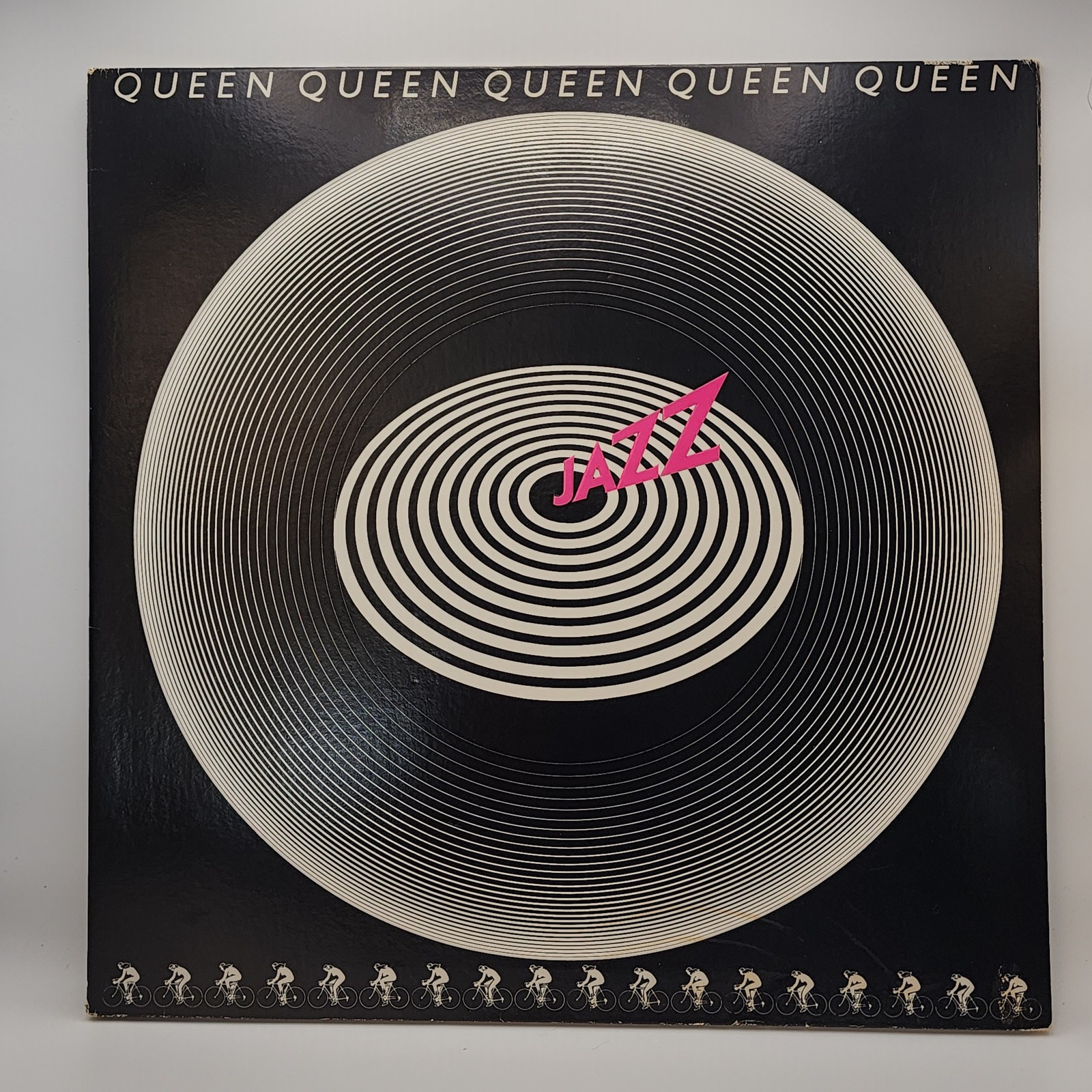 Queen Jazz 1978 Vinyl LP Original 1st Press Complete Poster VG+/VG+