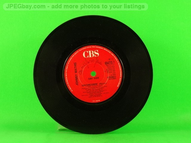 MATHIS,JOHNNY DAYDREAMIN' (137) 7" CBS