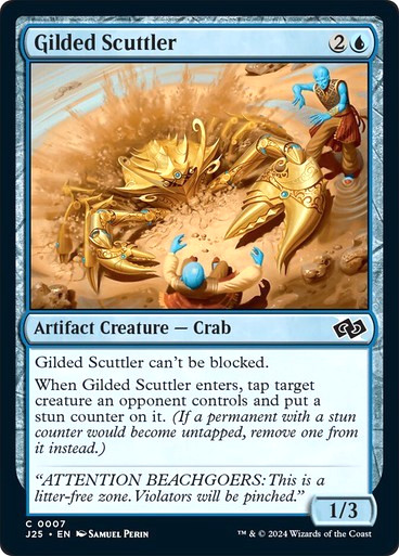 MTG - Gilded Scuttler - J25 - Magic the Gathering