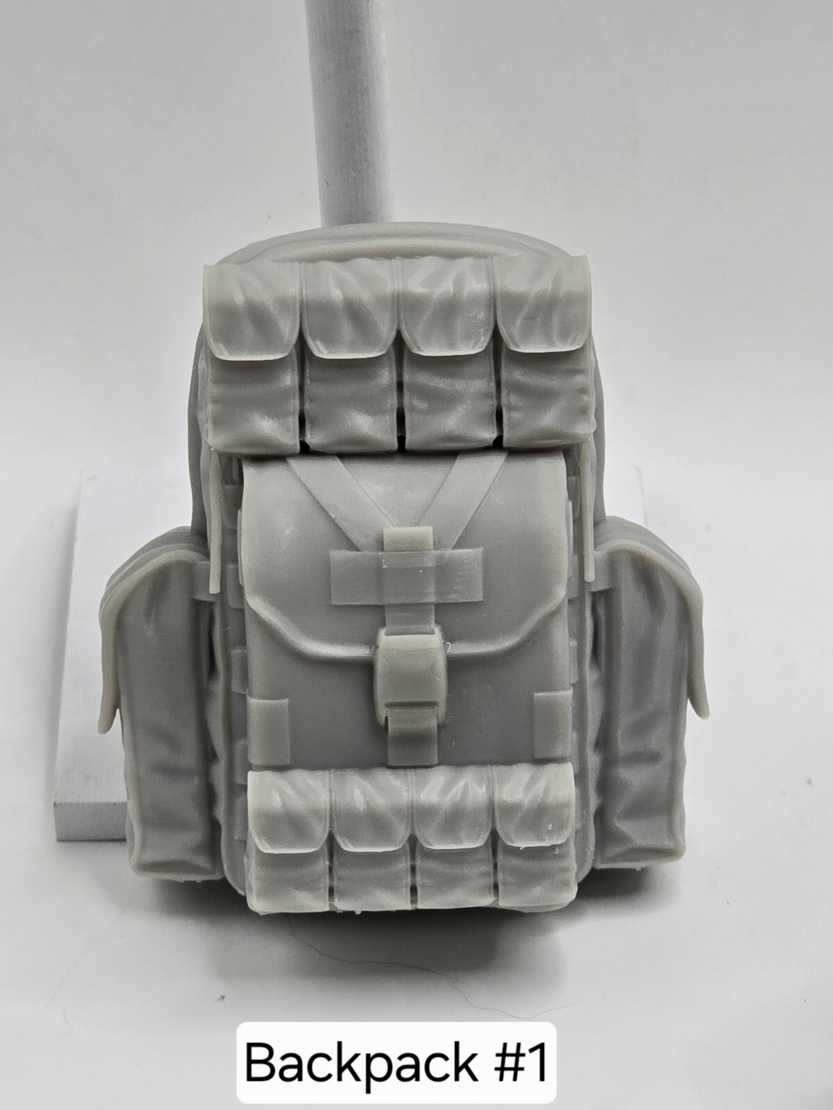 3d Printed INFANTRY BACKPACK #1 1:12 6" Classified/ Legend  SCALE