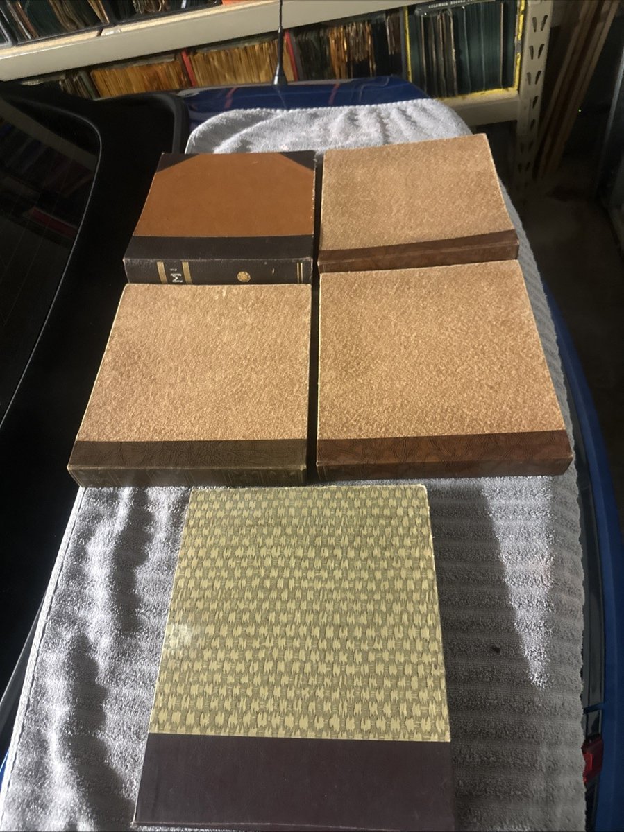 Vintage 78 RPM Record Album Binders Lot  1930’s 40’s