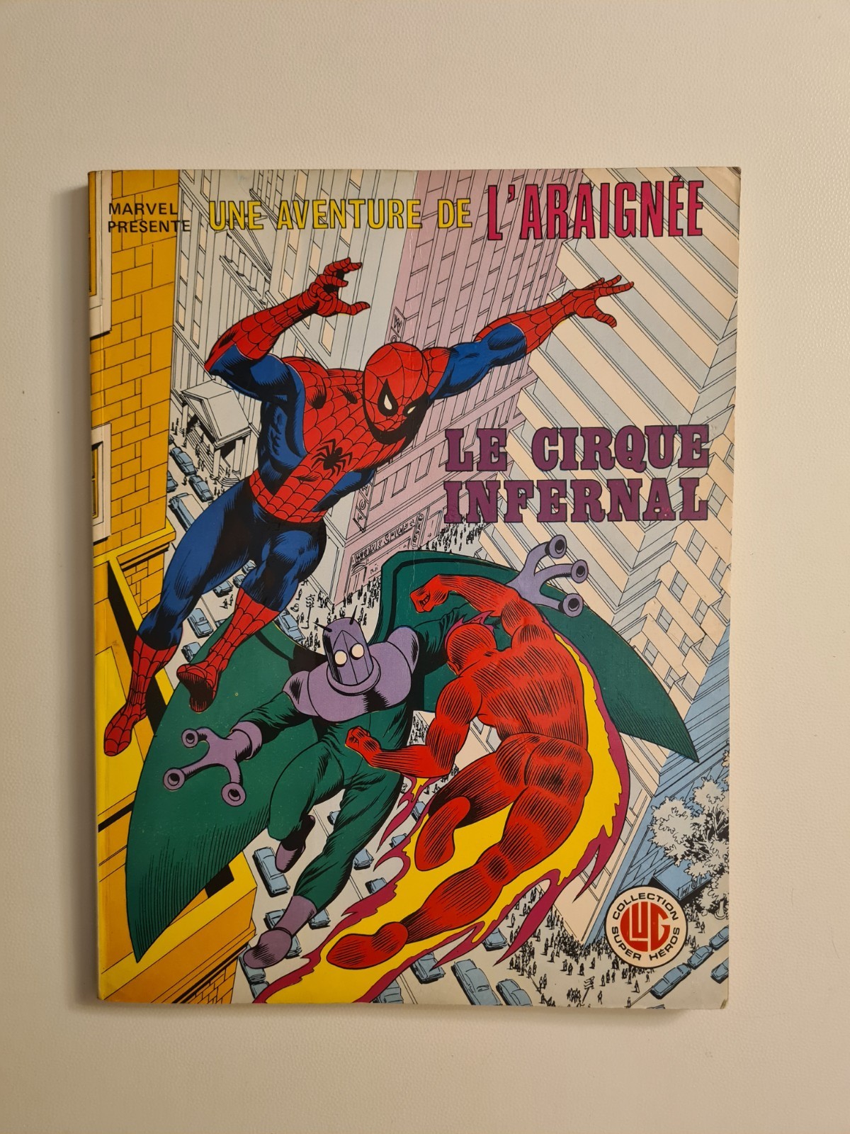Une Aventure de l'Araignée (Tomes 5 et 8) - BD Comics Marvel Super Héros LUG éd.