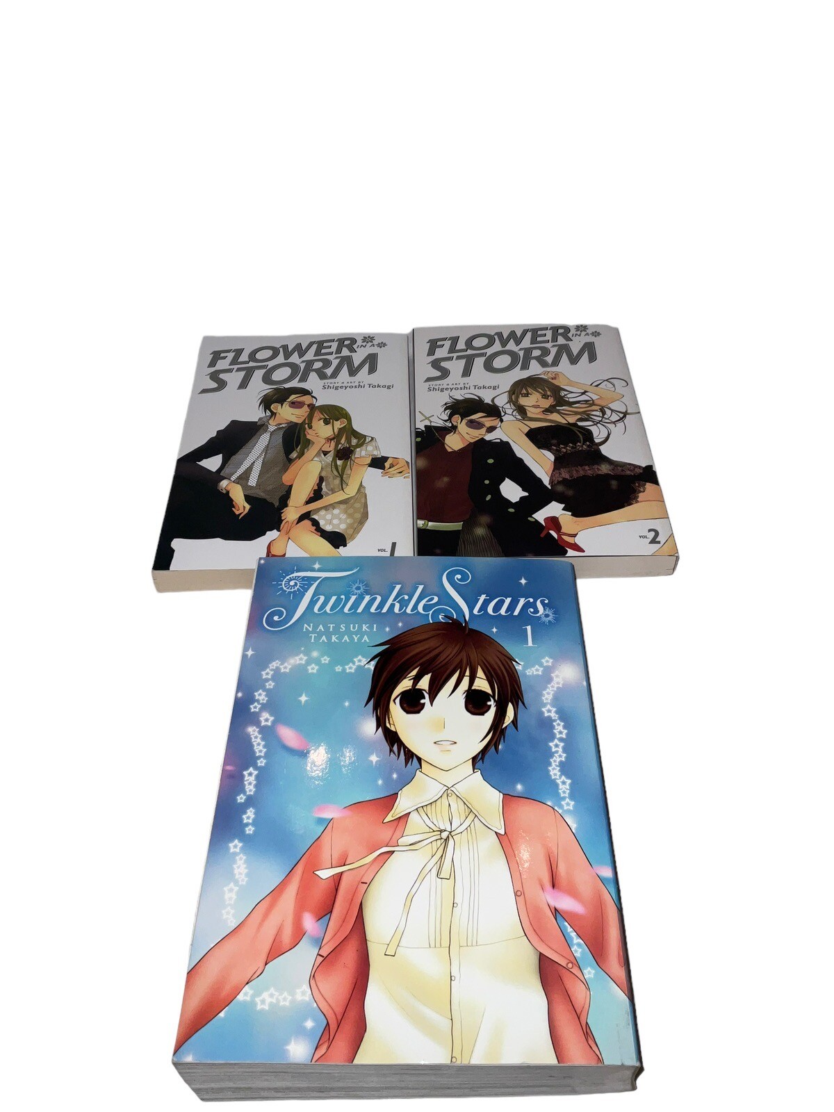 Libri Anime Magna lotto di 3 tutti le prime edizioni negli USA