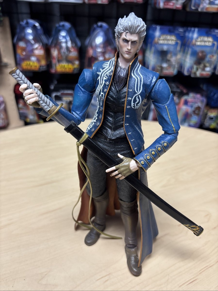 Play Arts Kai - Vergil - Devil May Cry 3 Figure Capcom Square Enix Japan