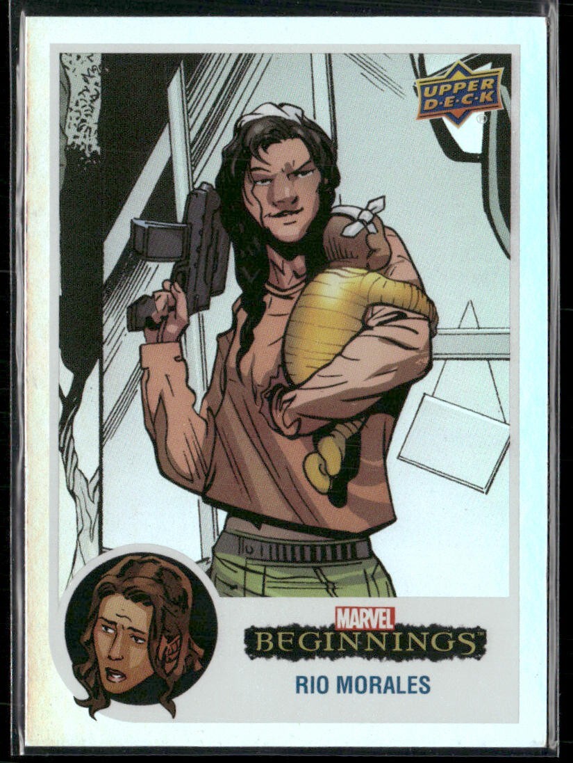 Upper Deck 2022 Marvel Initi Arcobaleno #163 - Rio Morales