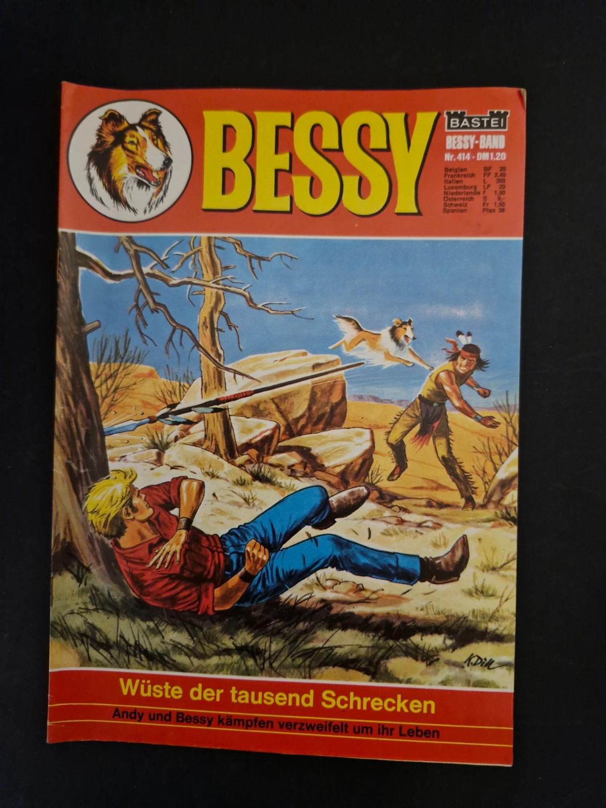 Fumetto Bessy n.414 (Bastione 1ª Edizione) Z1-2