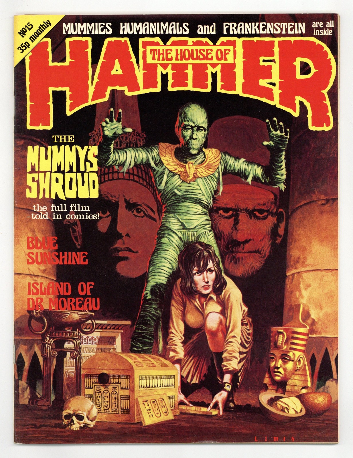 House of Hammer #15 VF- 7.5 1977