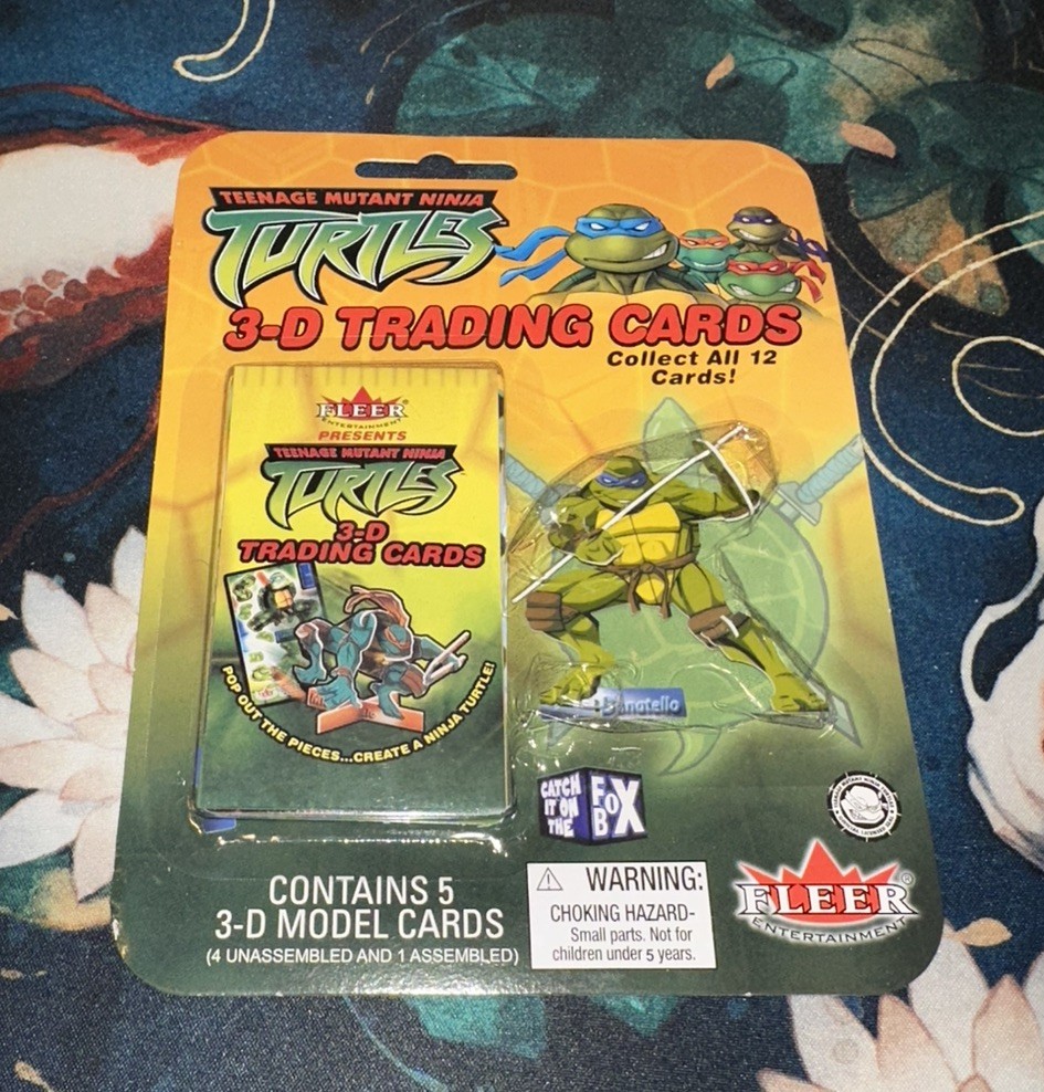 2003 FLEER TEENAGE MUTANT NINJA TURTLES 3-D CARTE COLLEZIONABILI DONATELLO