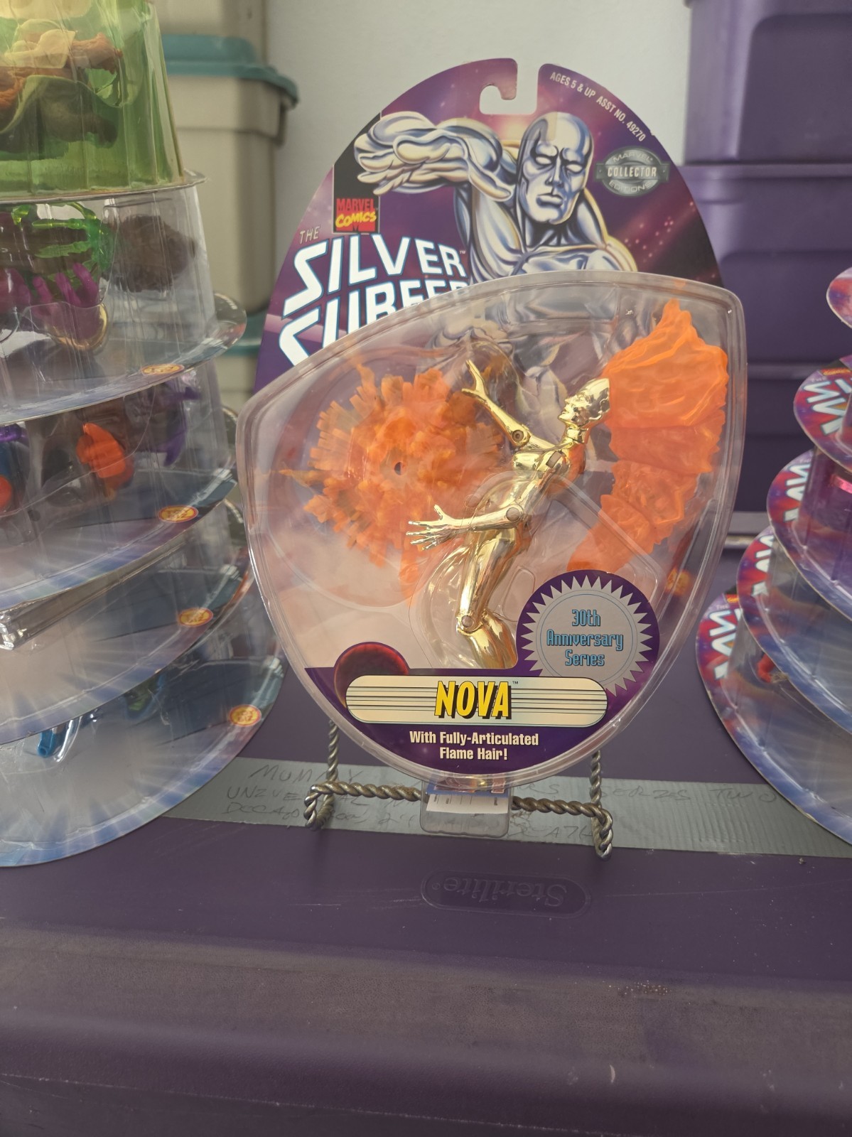 The Silver Surfer 30th Anniversary Series Nova Action Figure
