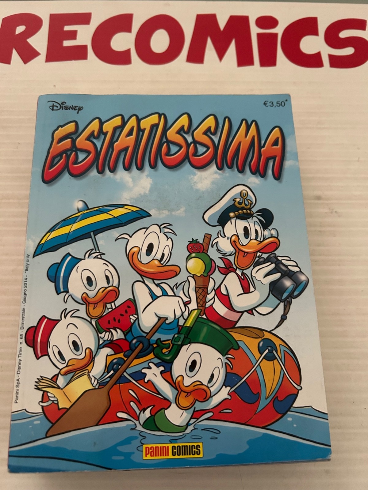 DISNEY TIME 65  ESTATISSIMA   GIU. 2014   OTTIMO   A86