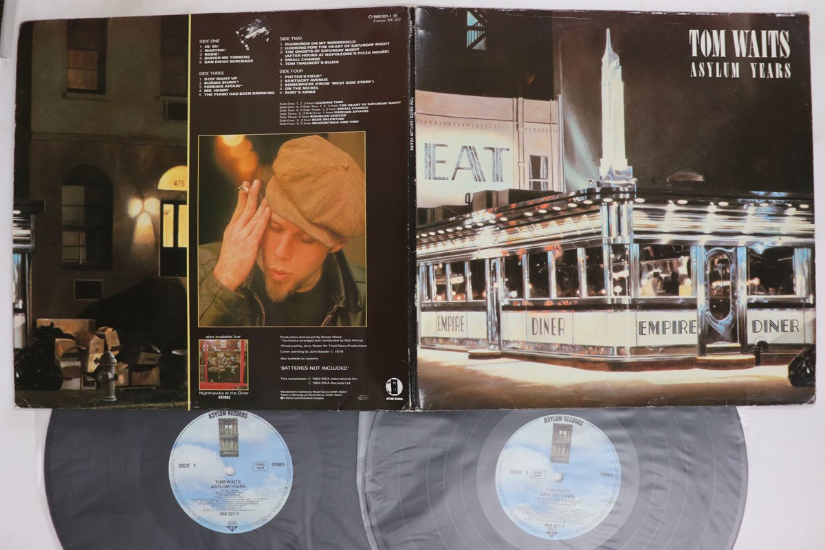 2LP TOM WAITS Asylum Years 9603211 ASYLUM EUROPE