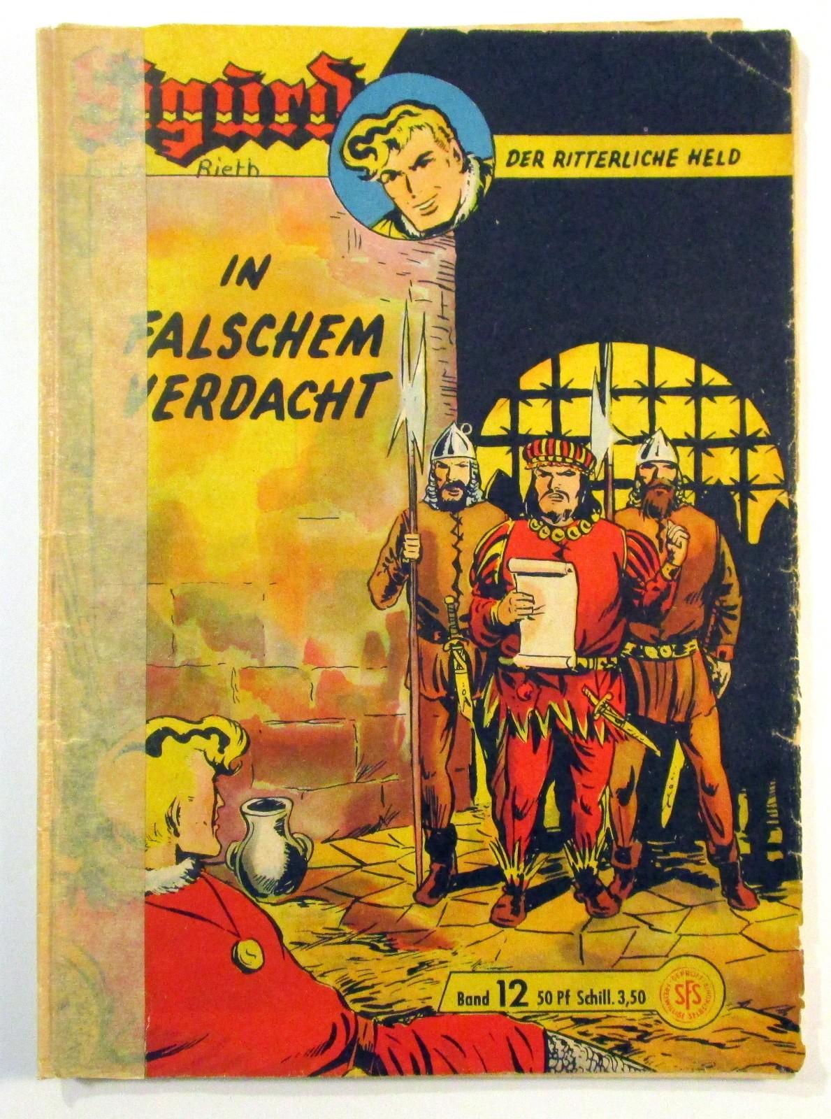 *Sigurd grande volume # 12 in versione falsa..Original Lehning Editore 1958-68 Z da 3 a 4