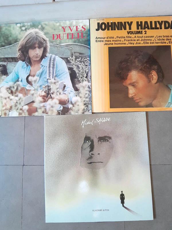 3 vinyls 33t annee 70.80