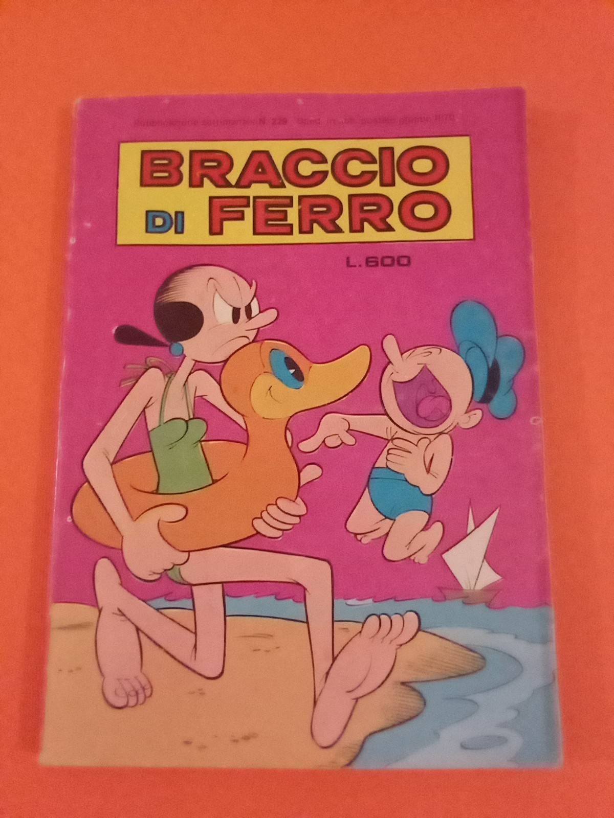 Braccio di Ferro n°229 agosto 1981
