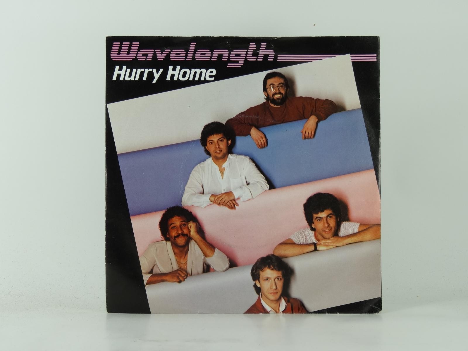 WAVELENGTH HURRY HOME (48) 2 Track 7" Single plus Picture Sleeve ARIOLA RECORDS