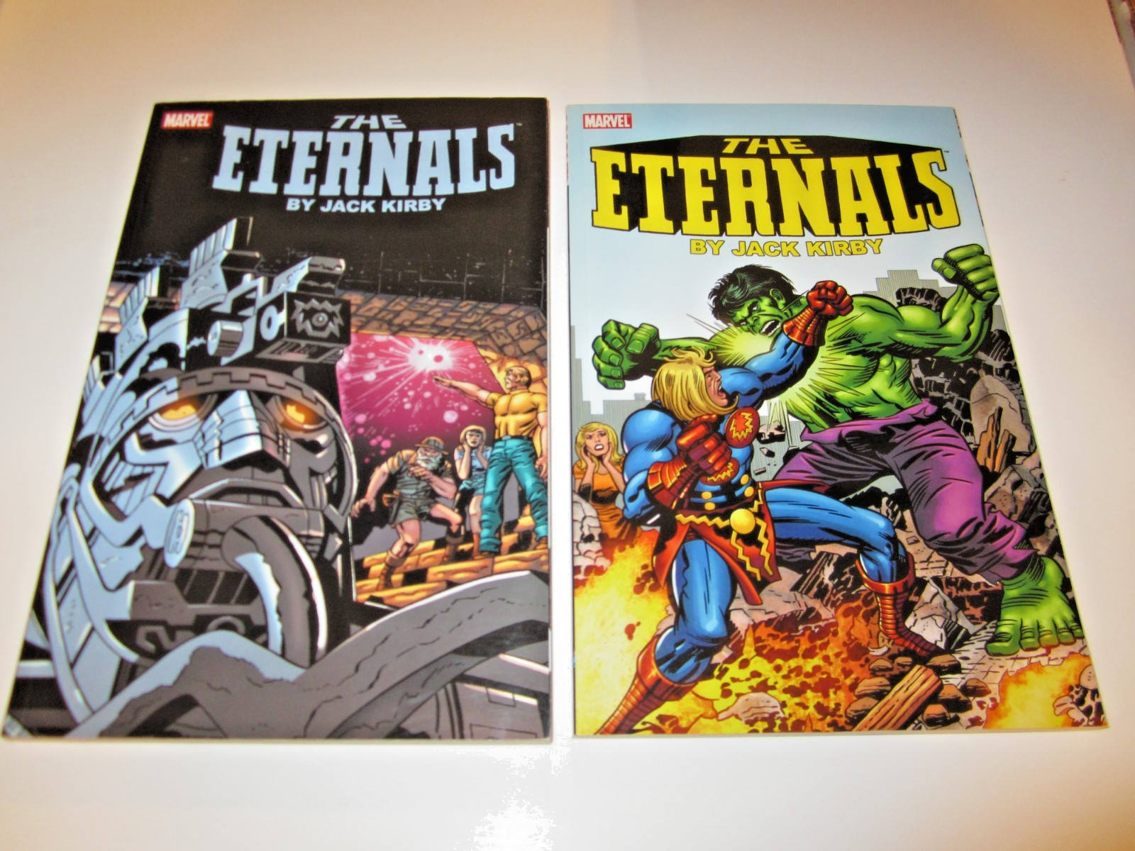 The Eternals By Jack Kirby Vol 1 & 2 TPB 2008, Collects #s 1-19, Complete, VF/NM