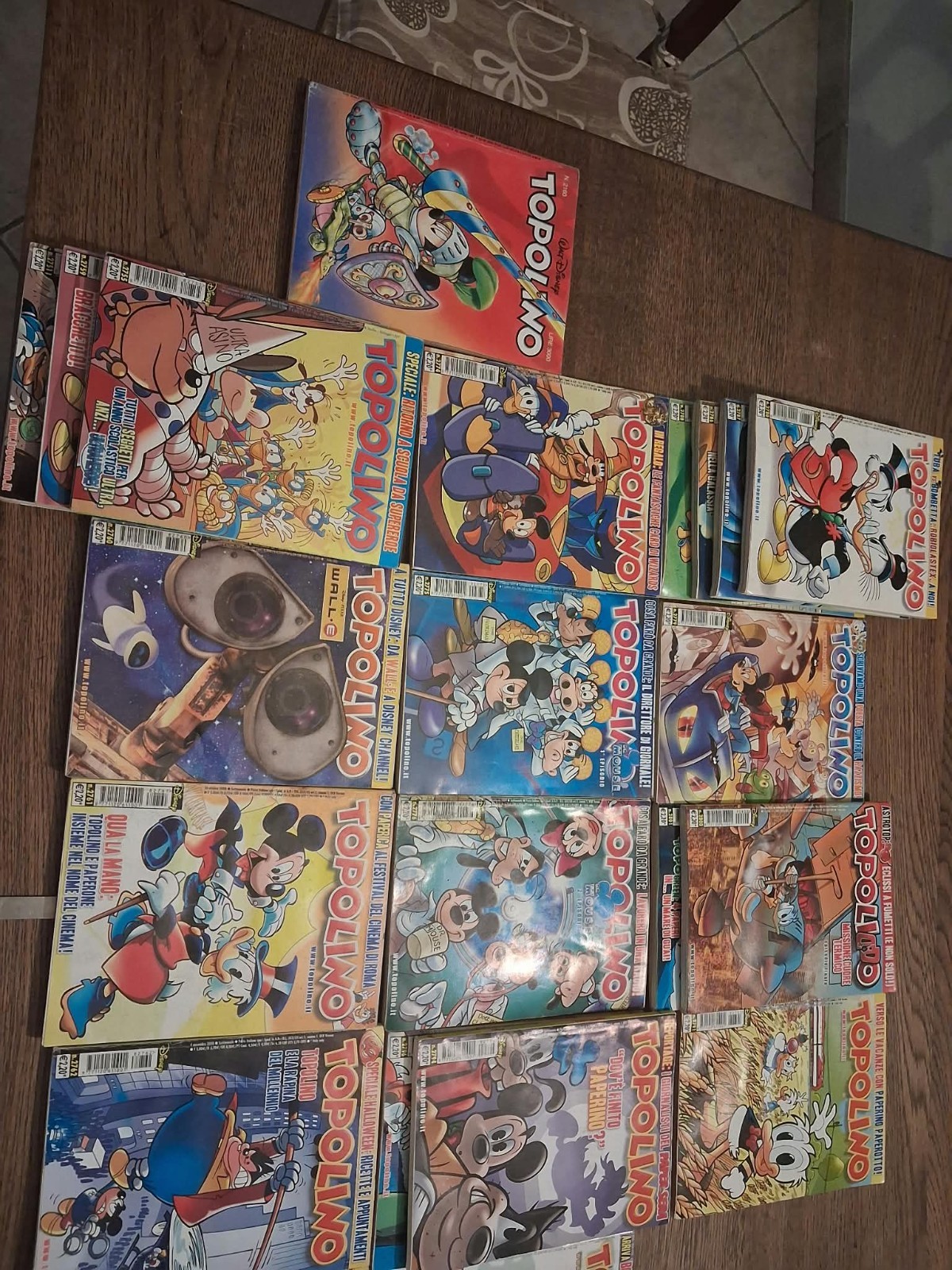 Lotto- Raccolta Topolino n.28 - fumetti Disney italiano - Mondatori