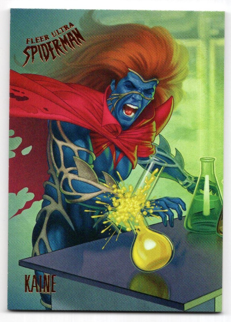 Carta Set Base Fleer Ultra Spider-Man 2017 #91...KAINE