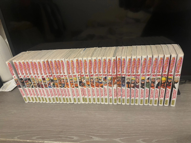 Manga Naruto tomes 1 à 37 - édition kana