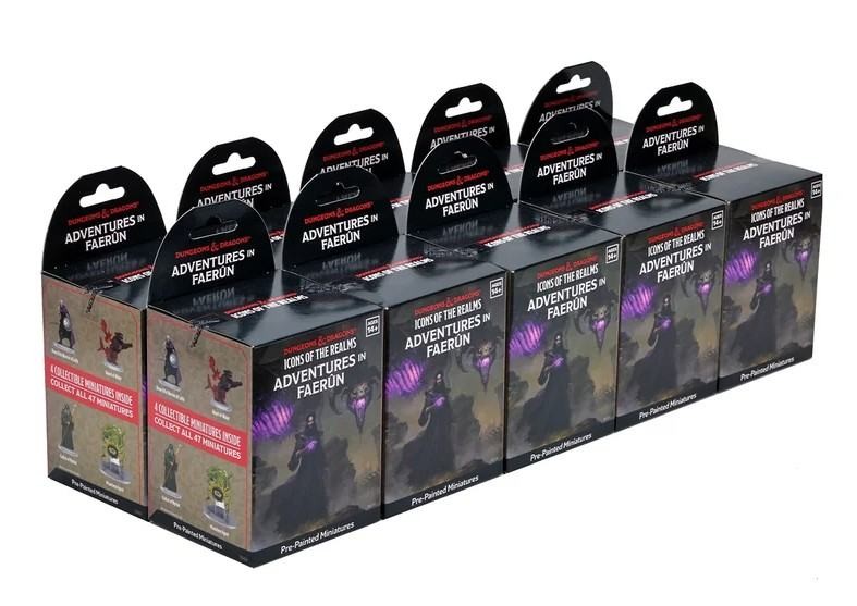 WizKids Dungeons & Dragons Adventures in Faerûn Booster Brick (10)