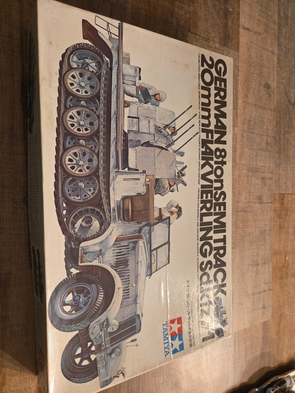 Tamiya german 8ton semi track 20mm flakvierling