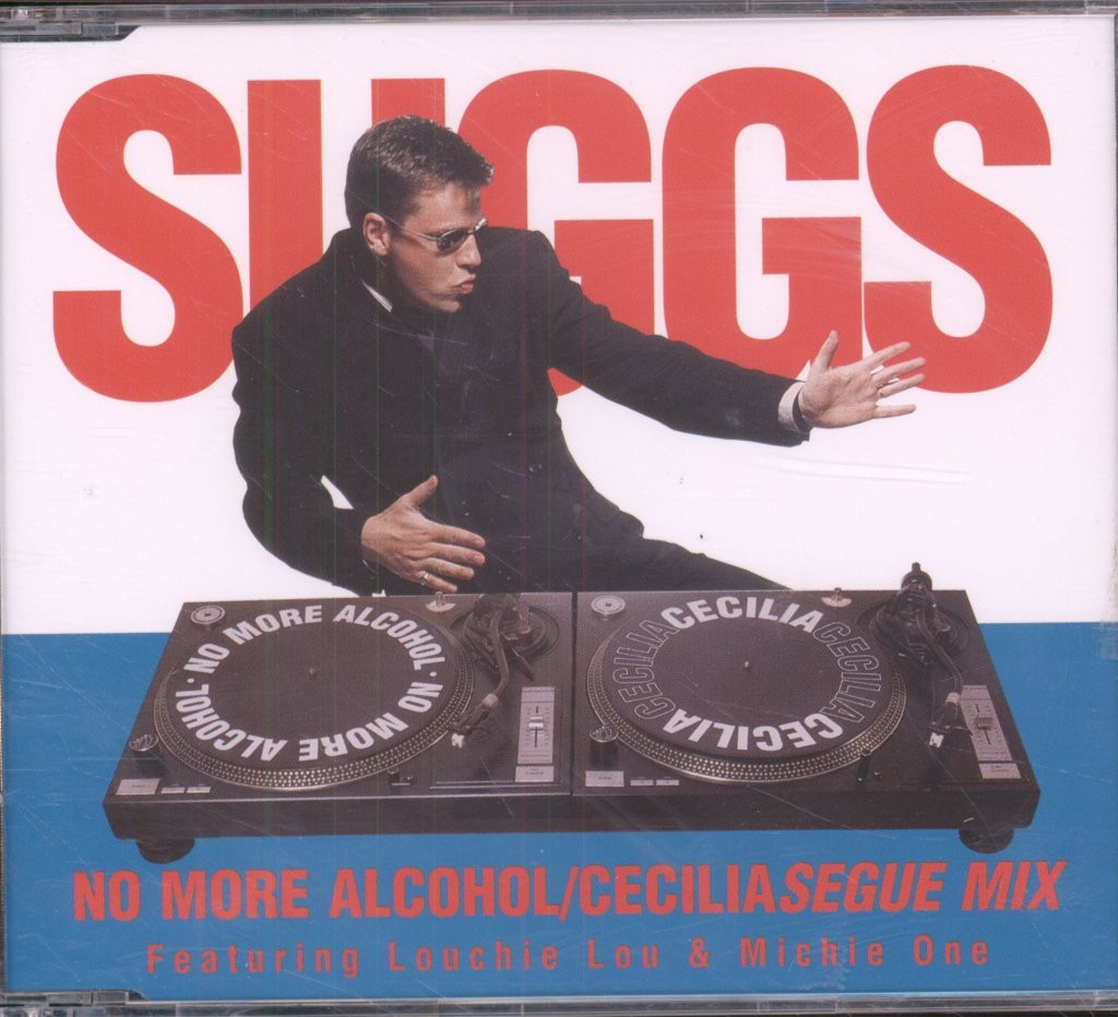 Suggs No More Alcohol / Cecilia Segue Mix CD Europa WEA 1996 WEA065CD2