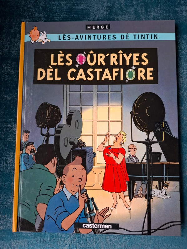 Tintin en wallon du centre.