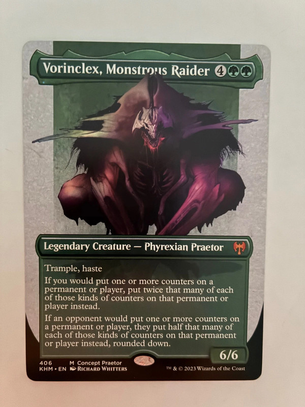 MtG Vorinclex Monstrous Raider Concept Praetor 406
