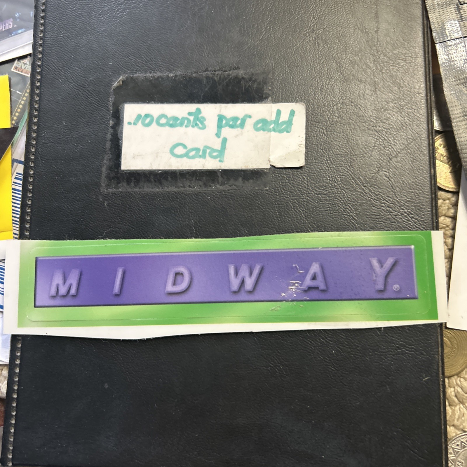 Original Sticker Midway  6" arcade Video game Part