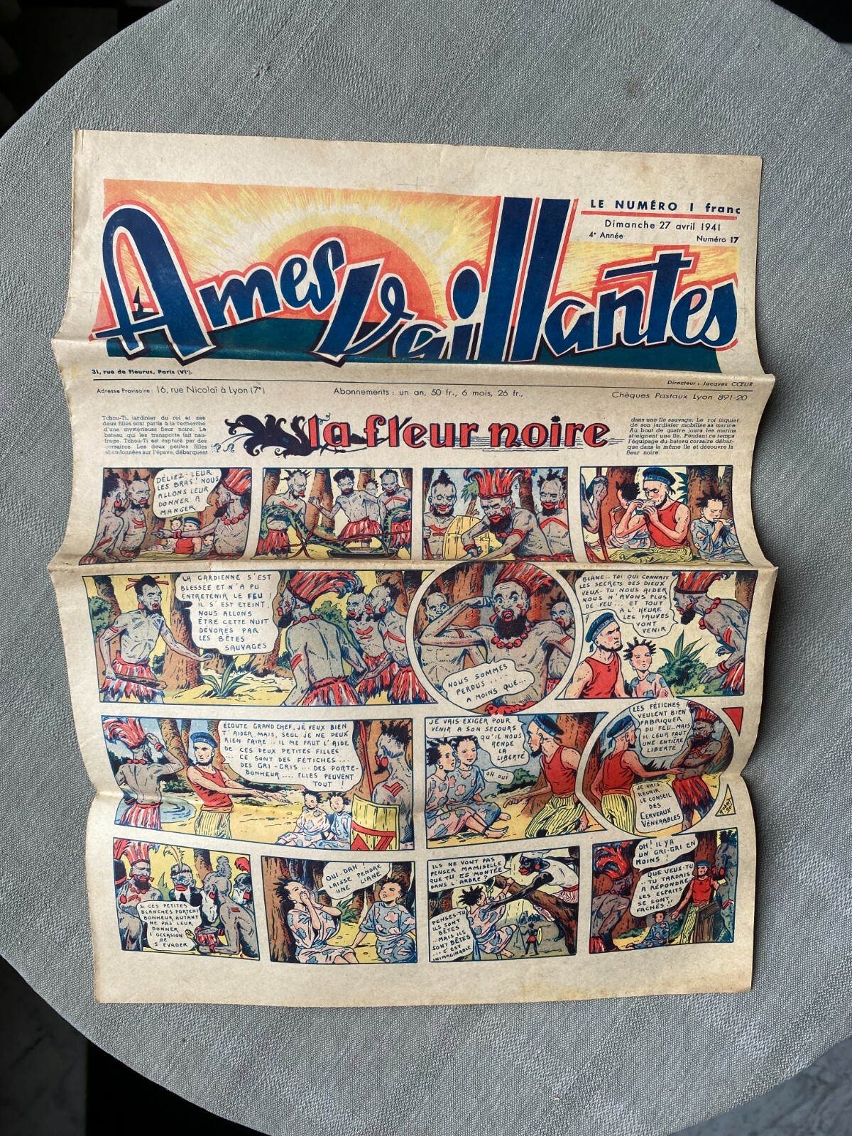 Anime Valorose N° 17 1941 In Buone Condizioni 4 Pagine