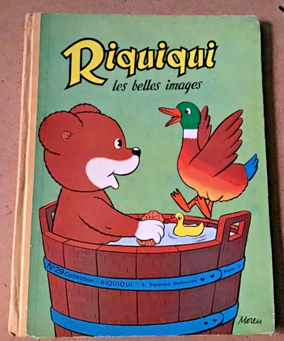Riquiqui les belles images. Album 29 - (numéros 191 a 198). 1964