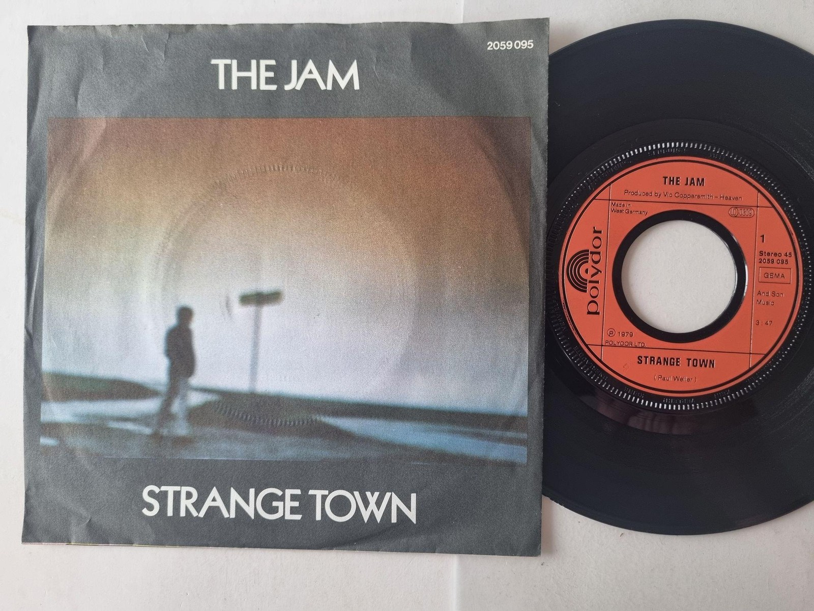 The Jam - Strange Town 7'' Vinyl Germany