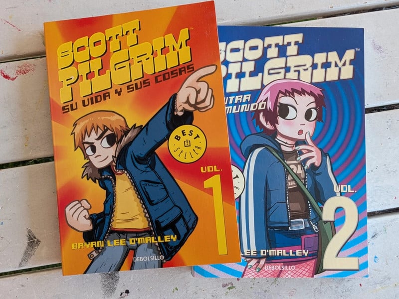 Comics Scott Pilgrim 1 y 2