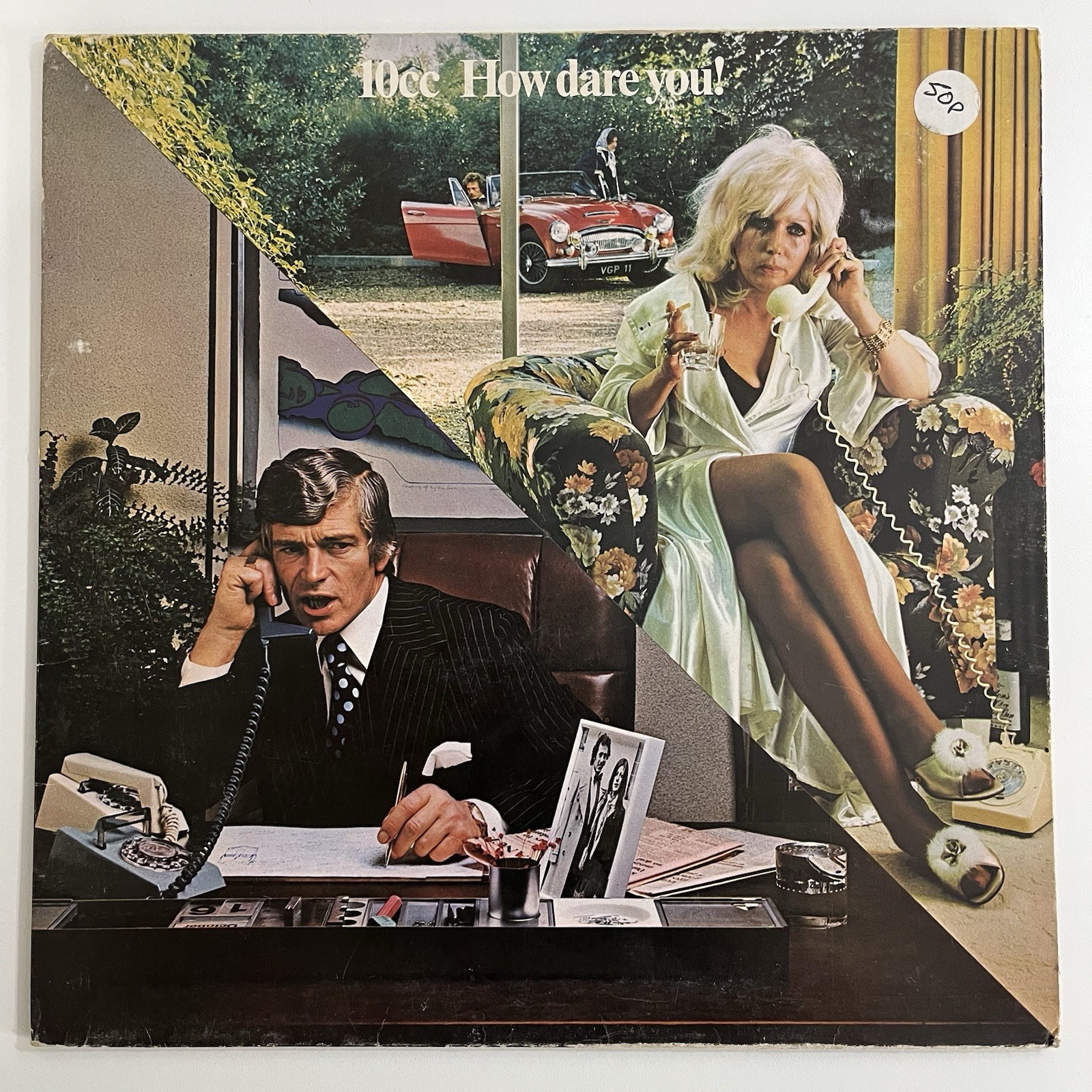 10cc, How Dare You, Vinyl LP, Mercury 1976, G+/VG, 1st UK Press, Gatefold +Inner