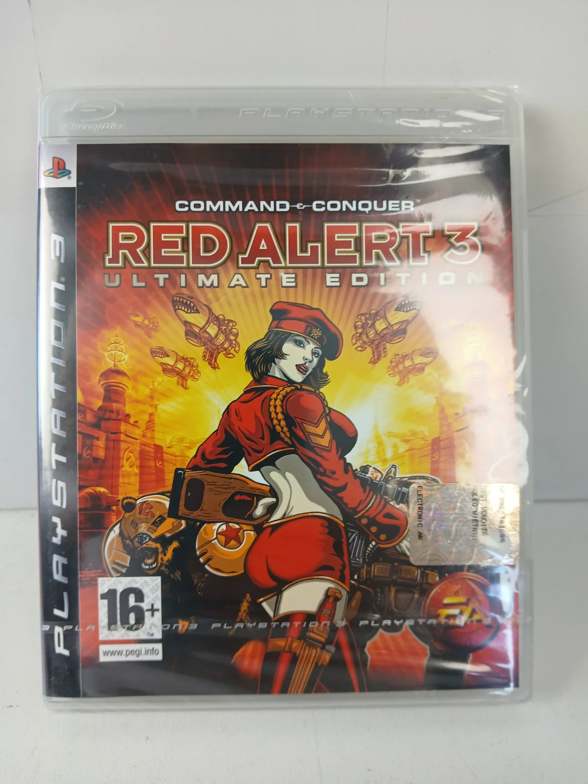 RED ALERT 3 ULTIMATE EDITION COMMAND CONQUER PLAYSTATION PS3 SONY PAL SEALED ITA