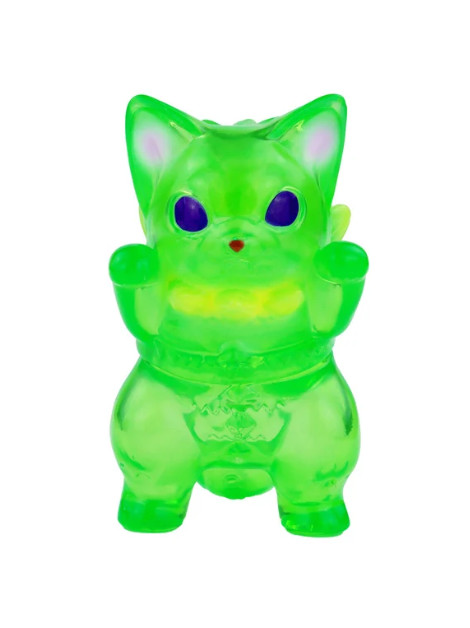 Konatsuya Konatsu Negora Mamera Tropical Mini Verde Trasparente PVC Figura Sofubi Giocattolo