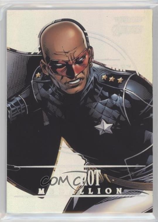 2022 Fleer Ultra Avengers Medallions Platinum 86/100 Patriot #M-36 4z8
