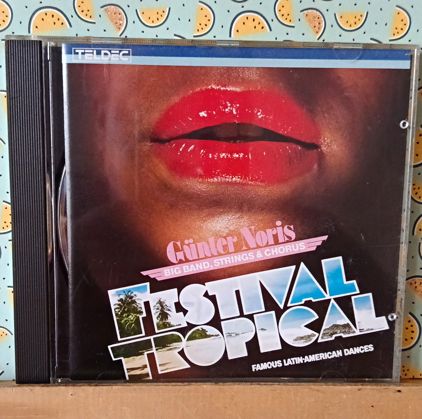 Teldec Günter Noris Festival Tropical CD Album Latin 1985 8.26032 ZP