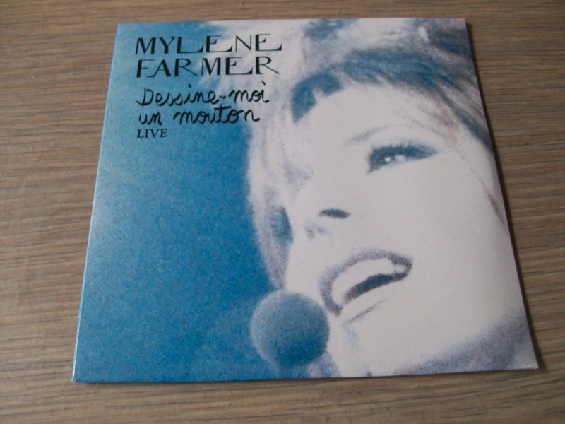 Myléne Farmer cd 2 titres dessine moi un mouton live, excellent état