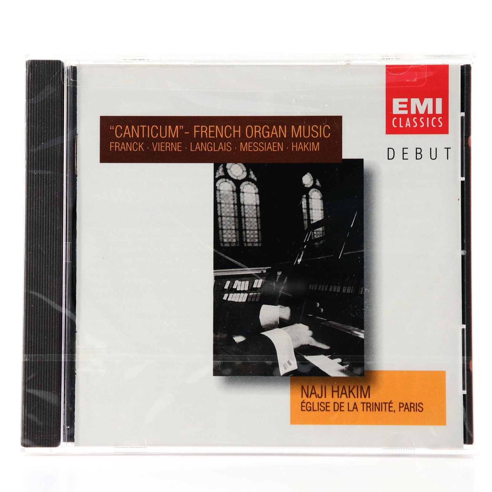 Canticum: French Organ Music,  Naji Hakim Franck Vierne (CD 1998 EMI) SEALED New