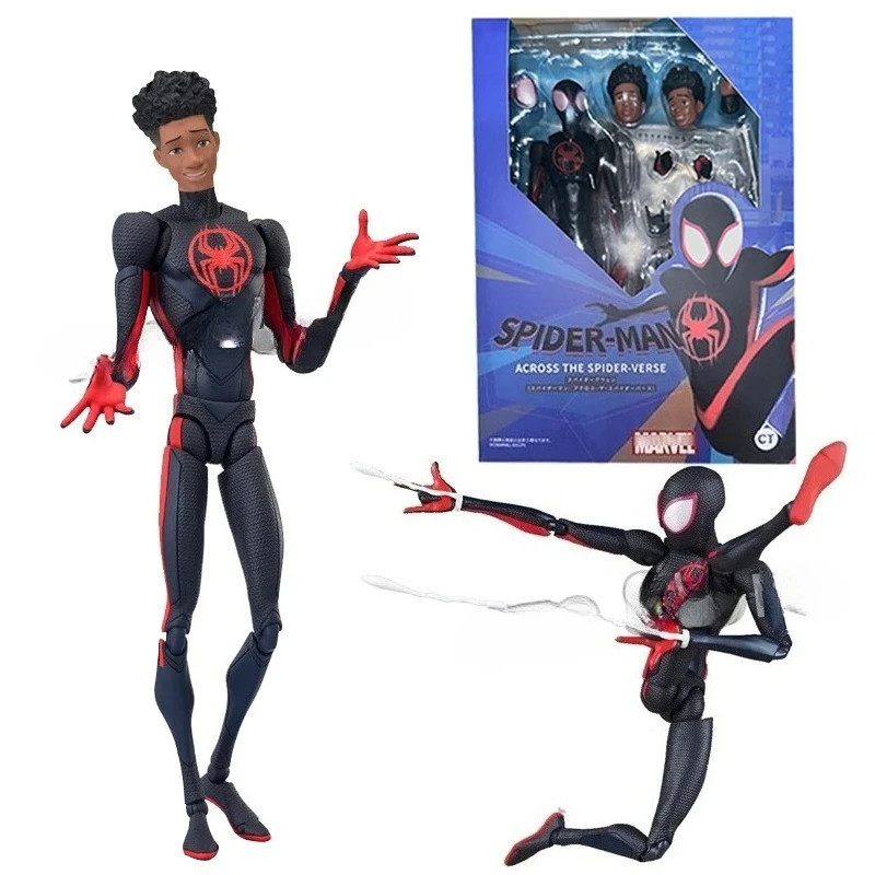Shf Anime CT Spider-Man Figuarts Miles Morales Personaggi De Acción Gwen Spider Muj