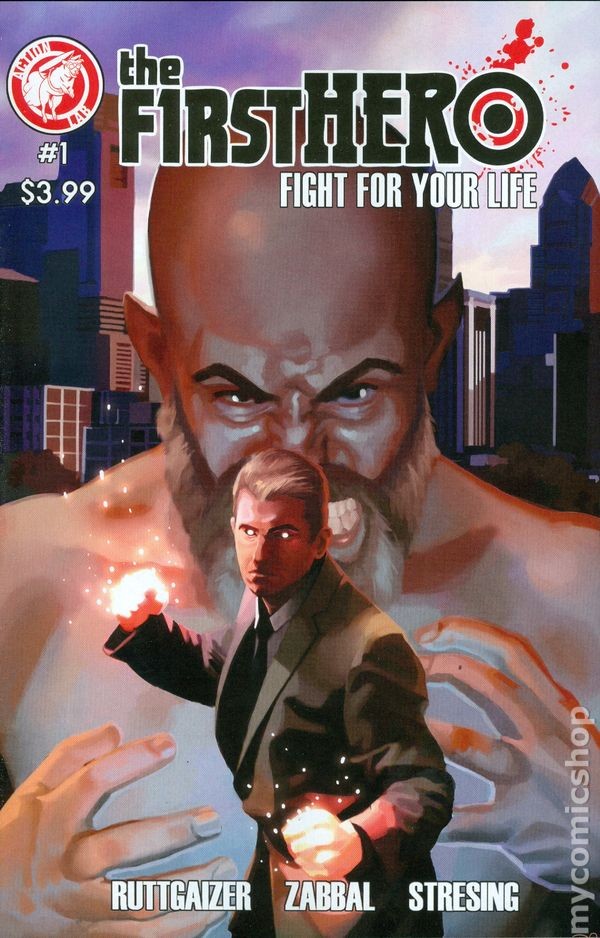 F1rst Hero Fight For Your Life 1A NM 2015 Stock Image