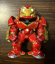 Marvel Hulkbuster Iron Man Action Figure, Red/Gold Plastic Comic Hero