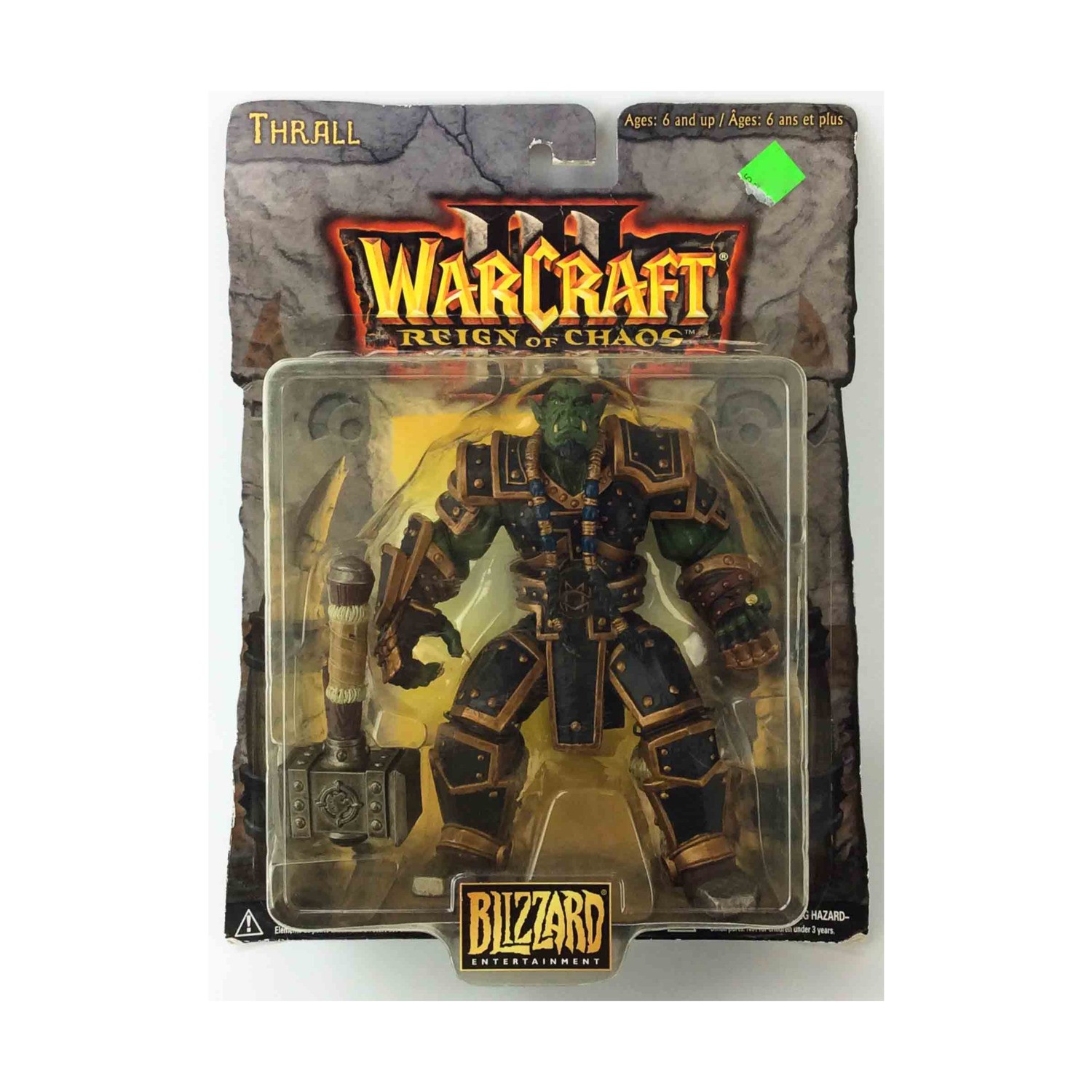 Blizzard Action Figure Thrall - Orc Warchief (Warcraft III) Nuovo