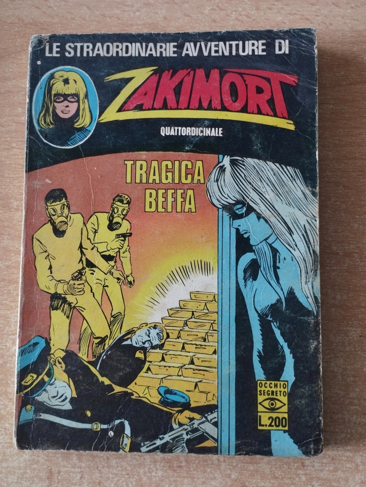 ED. CEA  2°  SERIE  ZAKIMORT   N°  3  1973  ORIGINALE  !!!!!