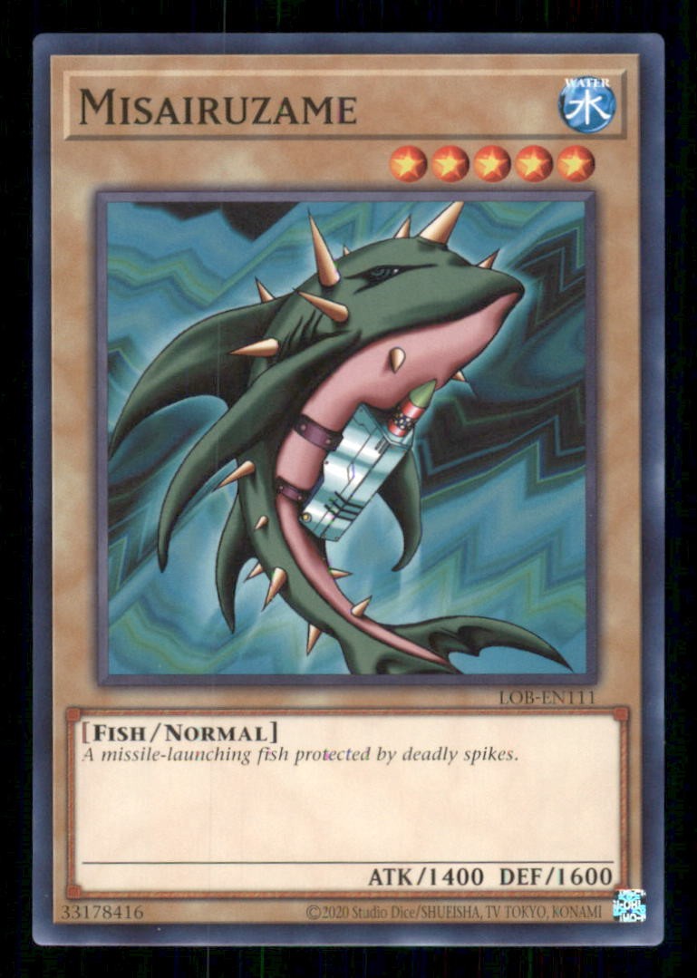 Misairuzame LOB-EN111 (Edizione 25° Anniversario) Yu-Gi-Oh Unlimited NM