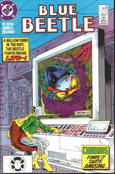 Blue Beetle #22 VF 8.0 1988 Stock Image