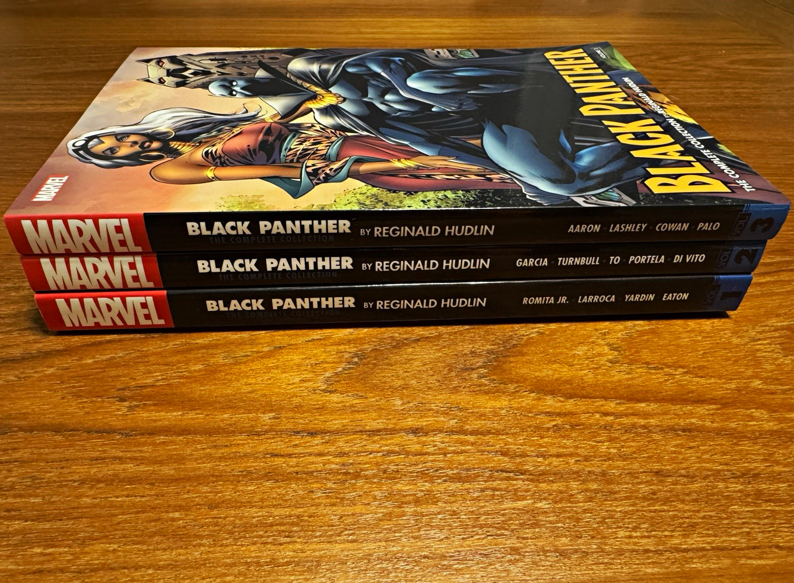 Black Panther: The Complete Collection di Reginald Hudlin Vol 1-3 TPB Set